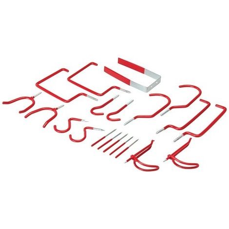 Fixman Assorted Storage Hooks Pack - 20pce