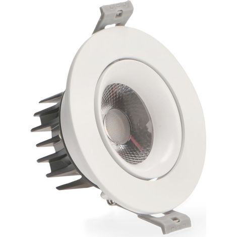 Spot encastrable LED orientable CobMax 7W 4500K - Ledme - LM4162 (1/3)