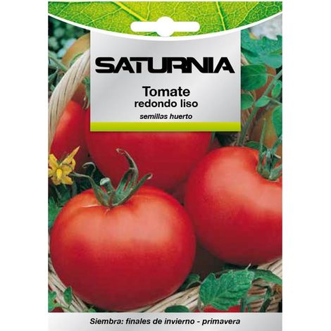 Semillas Tomate Redondo Liso (1 gramo) Semillas Verduras, Horticultura, Horticola, Semillas Huerto. (1/2)