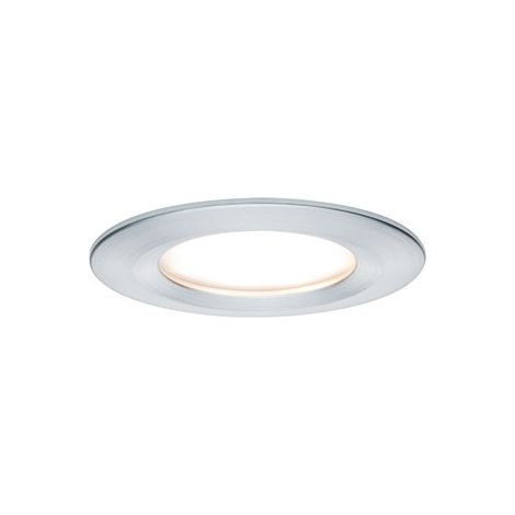 Paulmann Nova Spot encastrable pour salle de bains LED LED 6 W IP44 fer (brossé) D651261 (1/5)