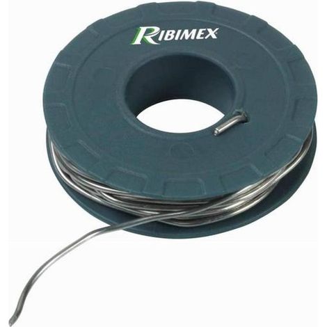 Fil Étain 100g - D.1,5 mm - L. 7,5 m - SANS PLOMB - Idéal pour Soudure - Fiable - D-Work