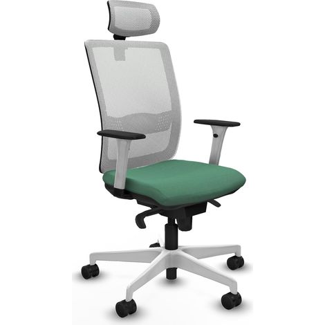 Silla de oficina piqueras y crespo Haches blanco espuma plástico (1/2)
