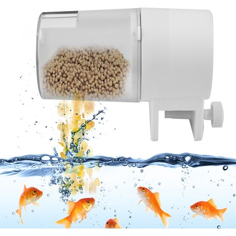 Distributeur automatique de nourriture pour poissons avec minuterie pour aquarium (1/5)