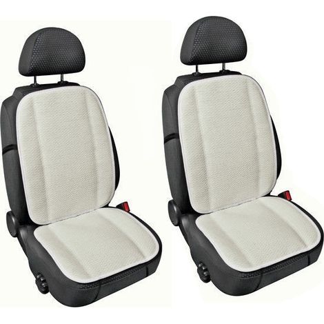 Coppia schienali estivi per auto universali - Acapulco White
