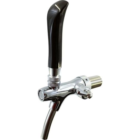 Grifo cerveza con compensador Ergo - Cromado, 5/8-35 mm (1/2)