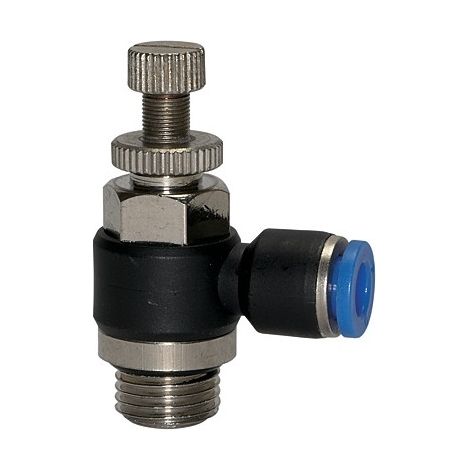 Valvola di ritegno dell'acceleratore con filettatura da 1/8" per Ø6