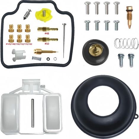Kit de réparation de carburateur compatible avec HONDA DOMINATOR 650 NX650 1988–1994