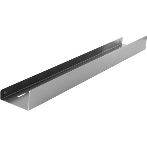 BATHROOM SHELF REA SF04-600 60CM BRUSH STEEL (1/3)