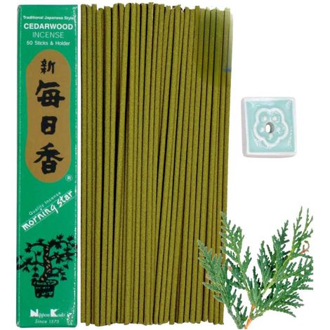 Nippon Kodo Incenso Cedro 50 pezzi (Legno di Cedro) (1/5)