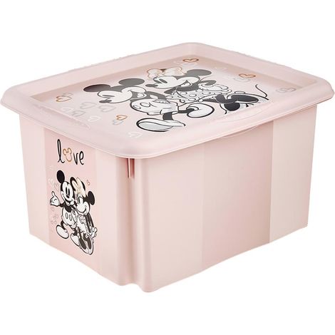 keeeper Caja de almacenamiento 42,5 x 35,5 x 22,5, rosa nórdico (1/5)