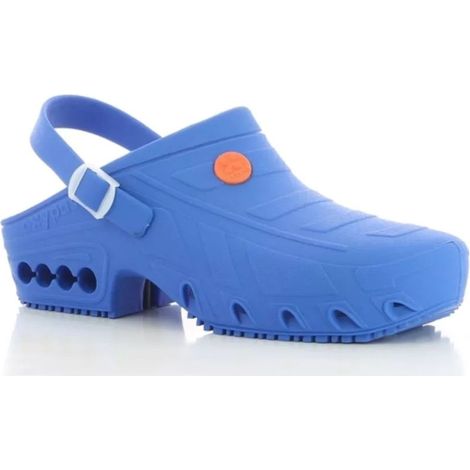 Oxypas Oxyclog ESD SRA Zoccolo da lavoro autoclavabile Blu 45-46