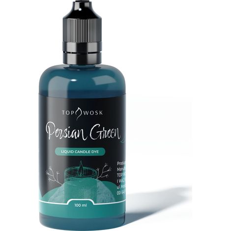 Colorante liquido per candele verde persiano 100 ml