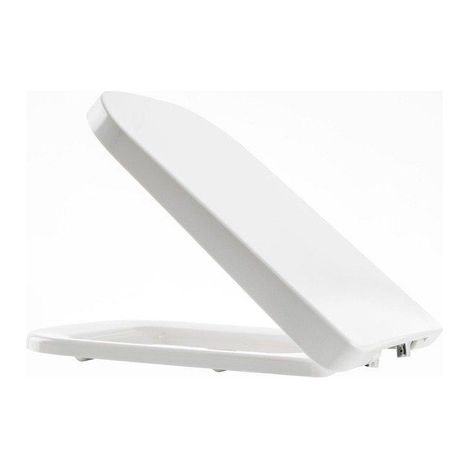 Nemo Spring Sun abattant WC blanc en duroplast avec mécanisme softclose pour WC suspendu 463 x 346 mm (1/2)