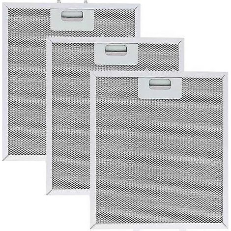 Lot de 3 filtres de hotte W10169961A pour hotte Jenn Air, remplace le filtre d'aération en aluminium 12 x 10,5 pouces (1/5)