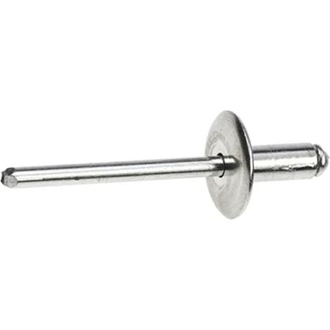 Boite de 250 rivets aluminium tête large 14mm 4.8x16mm (1/2)