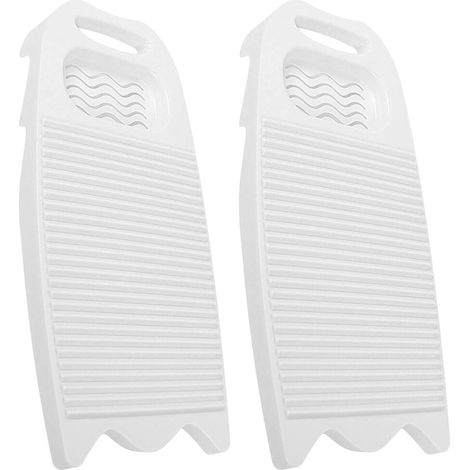 Tablas de lavar de plástico con base antideslizante, 2-gris