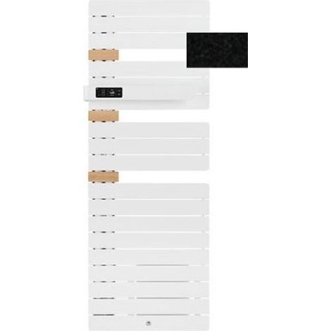Sèche-serviettes Allure 3 virtuose mat gauche soufflerie 1750W noir carbone (483119) (1/4)