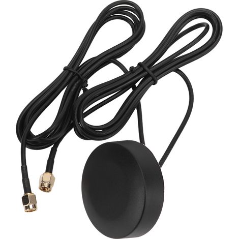Antenne GPSJG004 2 en 1, boîtier rond, sortie centrale, antenne GPS 4G étanche pour extérieur, boîtier de châssis. (1/5)