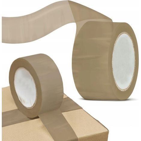 Starkes braunes Kurierverpackungsband 48 mm Acryl 90 m Zenwire 48100