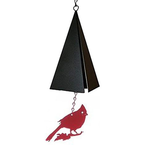 Carillon à Vent 3 Tons avec Girouette Boussole - Décoration Unique pour Jardin, Pelouse ou Porche (1/5)