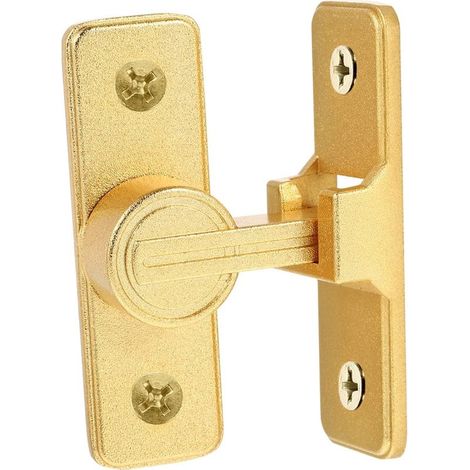Prise porte coulissante à 90 degrés porte de grange flip serrure de porte à 90 degrés serrure de porte pliante serrure de porte à 90 degrés antivol loquet de porte boucle de porte serrure de porte (1/5)