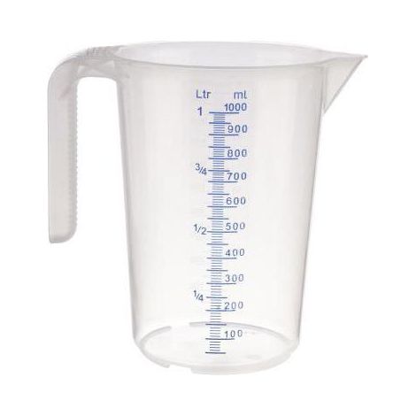 APS Messbecher APS STACKABLE 1l Polypropylen transparent