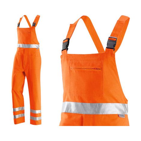 Mono de alta visibilidad amarillo talla 54 – seguridad y multibolsillos