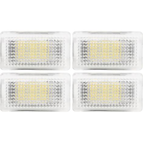 Kit de 4 ampoules LED de remplacement pour éclairage intérieur de coffre, de porte de coffre, d'espace de bas de porte et de plancher. (1/5)