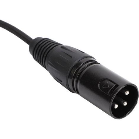 Câble XLR Mâle vers Double TS Mâle 6 35 mm - Répartiteur Mono pour Microphone - Studio Enregistrement Mixage - 1 Pièce (1/5)