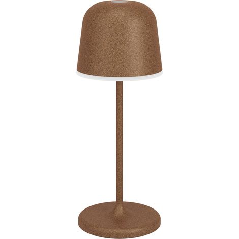 Lampada Ricaricabile Mannera-S Alluminio Ruggine - Corten Led 1,8W 170Lm Ip54