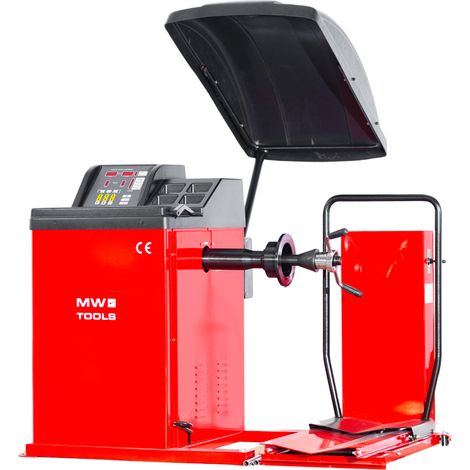 Équilibreuse de roues poids-lourds 24 pouces 150 kg 230V MW Tools BB700