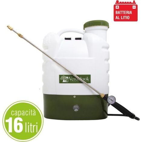 Pompa de batería Denny 16 L con lancia de acero 99 cm y tubo 120 cm