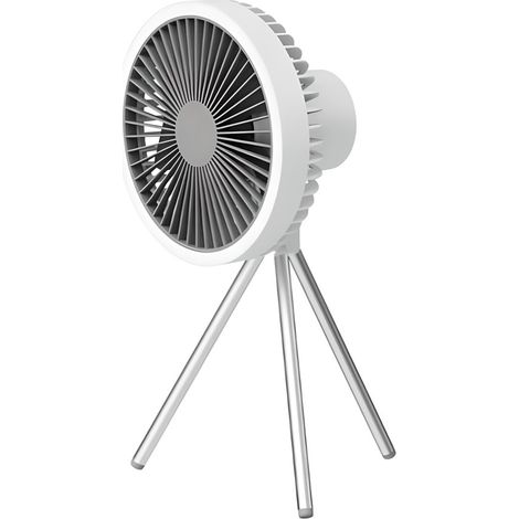 Ventilador de mesa portátil con batería LED Sentry (5.5W)