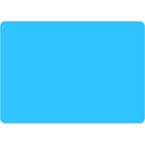 Tappetino da disegno in silicone per bambini (40 x 30 cm) - Tappetino multifunzionale portatile (blu). (1/5)