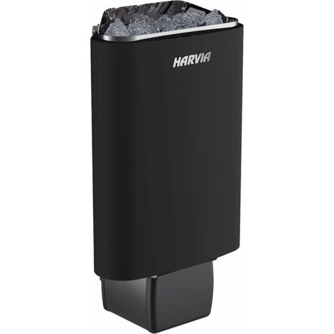 Harvia Delta D36E 3,6 kW Black Saunaofen finnisch Elektroofen Saunaheizgerät Schwarz (1/2)
