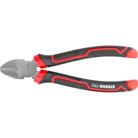 Zange Strend Pro Premium ComfortGrip DL418, 180 mm, Seitenschneider