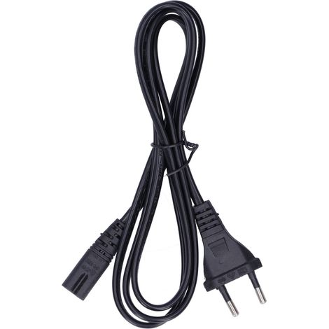 m langes Netzkabel für elektronische Geräte, EU 250V 2,5A Netzteil für Kameras und digitale Geräte (1/5)