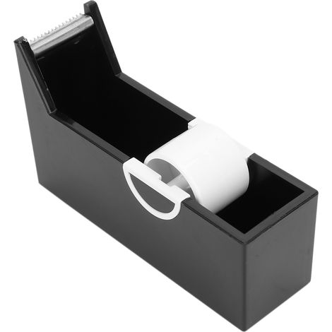Distributeur de ruban adhésif professionnel pour extensions de cils, coupe-ruban portable de bureau, support de table noir, 1 pièce (1/5)