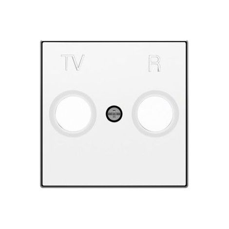 Cache prise TV / R BLANC SOFT NIESSEN SKY 8550 BL