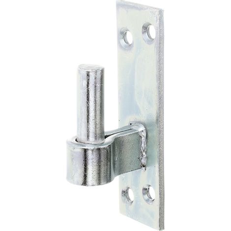 ALBERTS Kloben a.Platte, Süddeutsche Form, disp.Dorn Ø16mm, Abstand 28mm, Platte HxB133x40mm (1/3)
