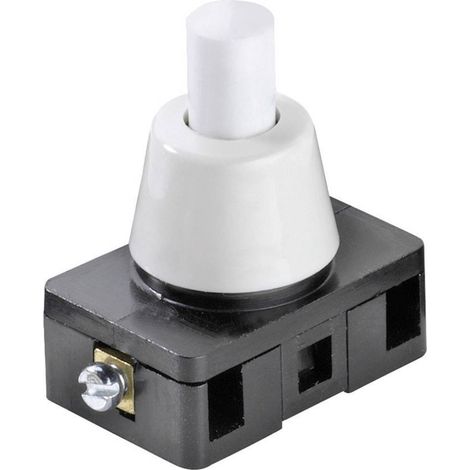 interBär 8001-007.01 8001-007.01 Interuttore a pressione 250 V/AC 6 A 1 x On / Off Permanente (L x L x A) 27 x 16 x 29.