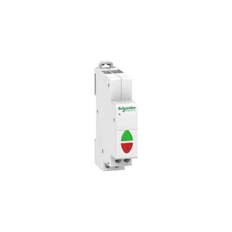 Acti9, iIL voyant lumineux double vert/rouge 110...230VCA - A9E18325