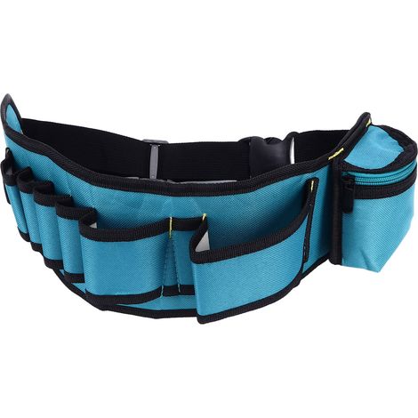 Sac banane/sac à outils, tissu Oxford 600D, sac de ceinture multifonctionnel pour électriciens. (1/5)