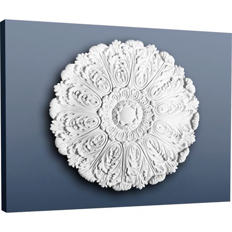 Rosone soffitto parete in poliuretano Orac R27 LUXXUS decorazione per interni d 75 cm