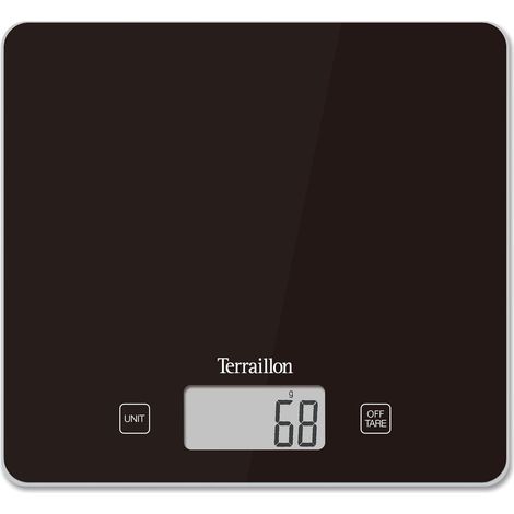 Balance de cuisine électronique, Ultra compacte CLASSIC BLACK (1/5)