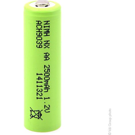 NX - Accus NiMH ls AA 1.2V 2500mAh CT (1/3)