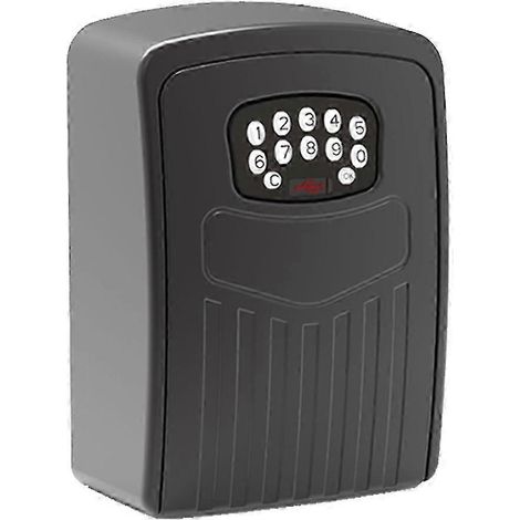 Coffre-fort intelligent TUYA avec Bluetooth, application Smart Life, fixation murale, système antivol et mot de passe simple. WHBYV (1/4)