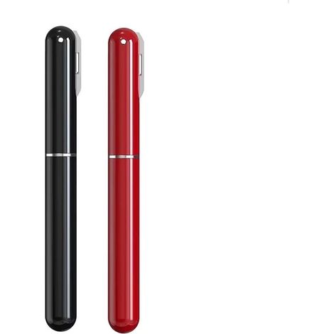 Pompe à air portable en plastique ouvre - bouteille de vin rouge ouvre - bouteille pneumatique ouvre - bouteille à aiguille rouge + Noir (1/5)