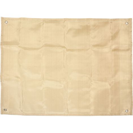 Tapis Isolant Thermique Fibre de Verre 80x100cm Ignifuge Anti-Feu pour Barbecue Camping Pique-nique (1/4)