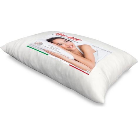 GUANCIALE CUSCINO LETTO MEMO-MEMO IN FIOCCO DI MEMORY CHIPS (1/3)